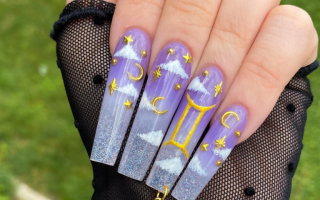 25 Gemini Nails Designs: Unveil Your Cosmic Beauty | Chic & Unique